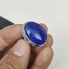 Beautiful Blue Sapphire Adjustable 925 Sterling Silver Ring - Fits US Sizes 6 To 11 - Handmade Boho Jewelry for Women & Men, Party Wear Gifts