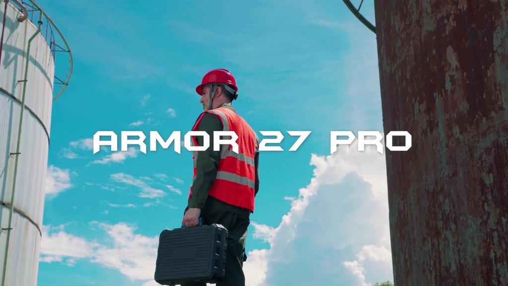 Ulefone Armor 27 Pro 5G Rugged Phone 10600mAh Smartphone 50MP Camera 64MP Night Android 15 Up to 24GB+256GB NFC Mobile Phone
