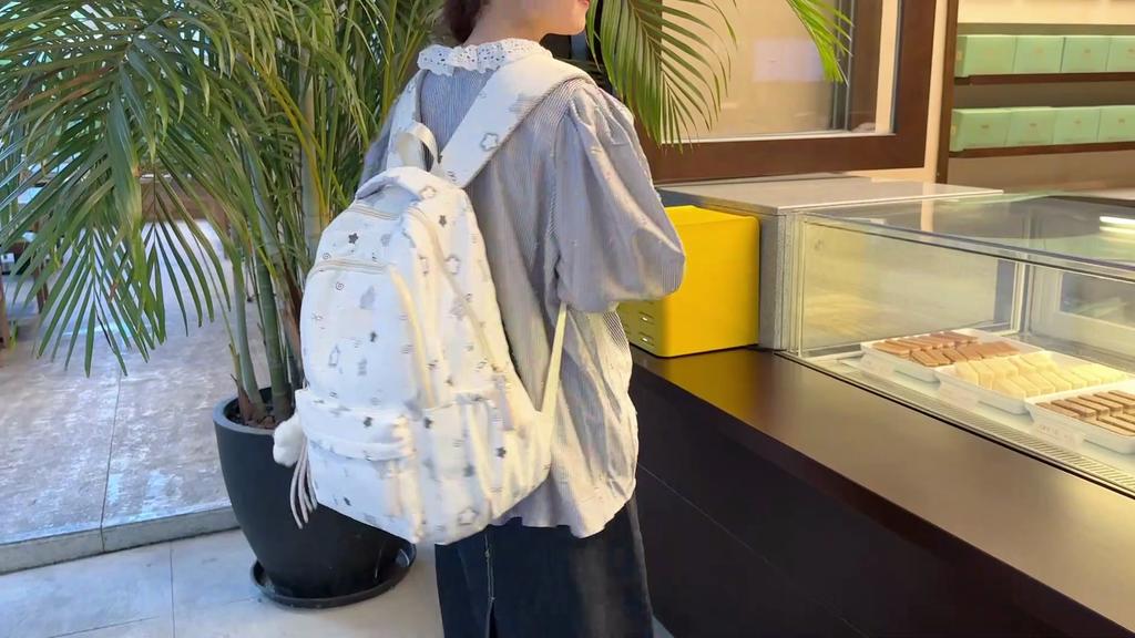 Junior High School Student Schoolbag Women's Large Capacity Backpack