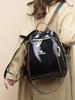Soft Leather Backpack Women's Multi-Functional Large Capacity Travel Backpack Student Schoolbag
