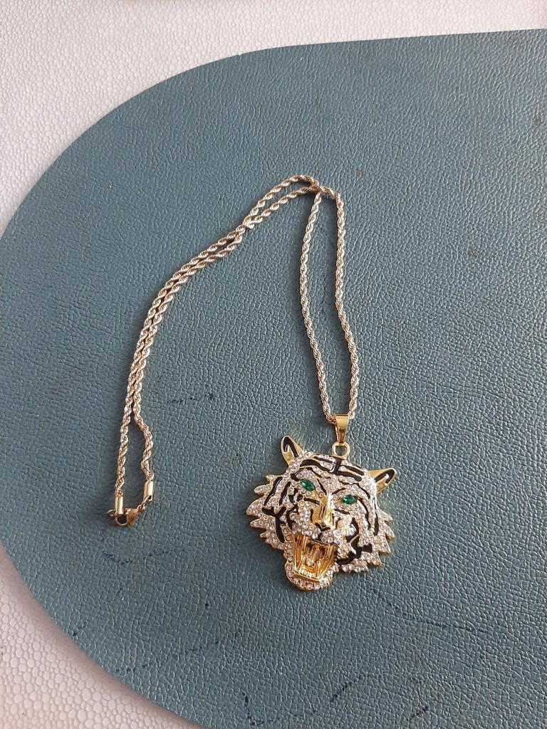 Collana con ciondolo a forma di tigre: amuleto spirituale animale, 25