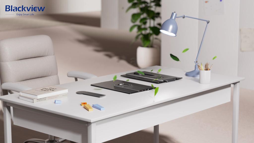 Blackview Table 9 Portable Monitor 16Zoll FHD Laptop Screen Extender Up and Down