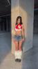 Summer New Round Neck Pullover Sleeveless Portrait Print Navel Women's Top Vest