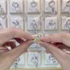 Lindon Classic Copper Alloy Zircon Ring Ladies Jewelry Wedding Promise Party Gift