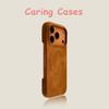 For iPhone 17 Pro Max Case Nappa Leather Magnetic Business Minimalist Compatible with iPhone 16 15 14 13