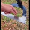 Shovel-shaped Hollow Hoe Weeding Rake Labor-saving Steel Weeding Hoe with Handle for Farm Gardening Soil Loosening Tools