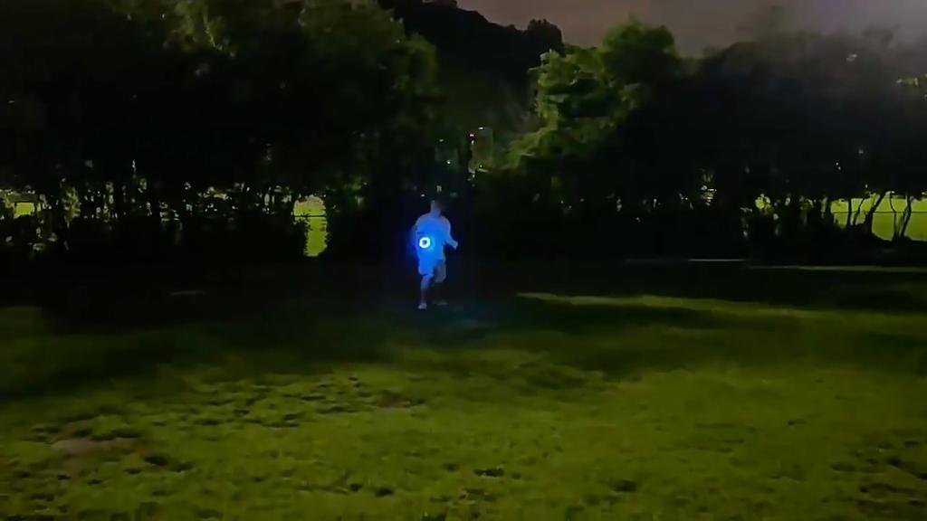 Ultra Bright Flying Disc, Luminous Flying Disc - 12 Intelligent Light Programmes, Rechargeable & Shockproof (Ideal for Night Games, Garden Parties,)