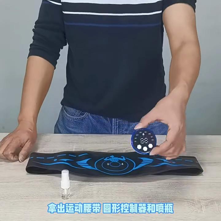 EMS Abdominal Toning Belt Muscle Stimulator Toner ABS USB Body Slimming Shaping Body Massager Lose Weight Home Gym Fitness