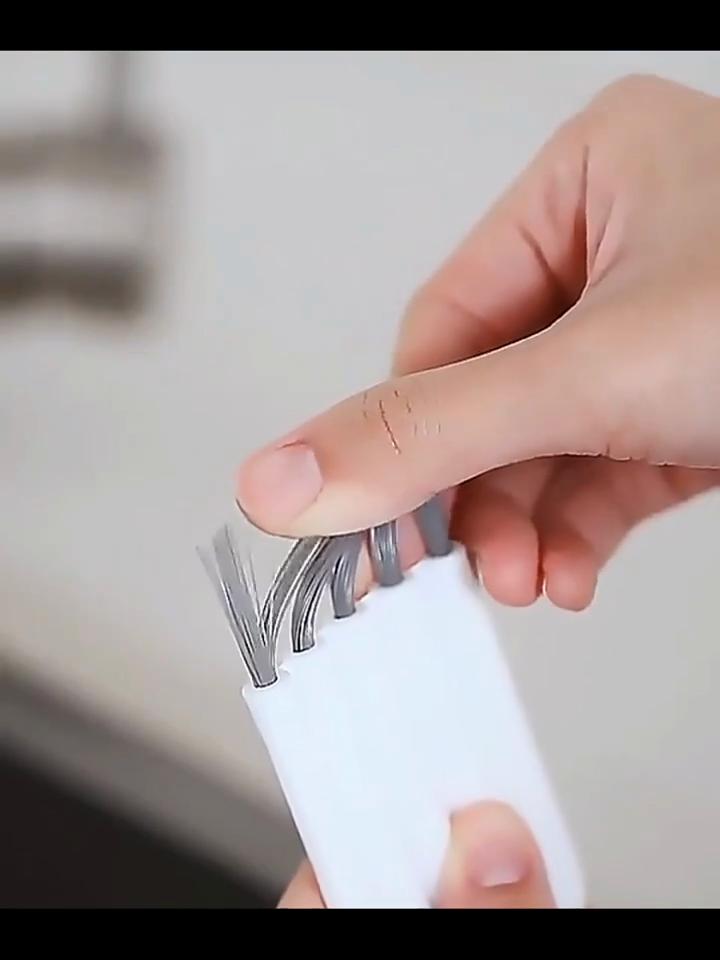 Perie multifuncțională pentru curățarea tastaturii Kit de curățare a computerului Perie moale Curățător pentru tastatură Colț Gap Duster Curățător pentru tastatură