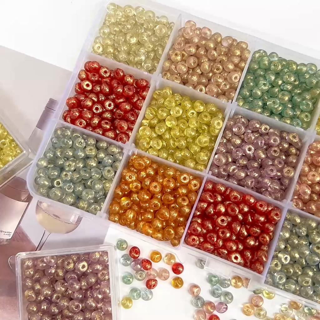 100 stk Akrylperler Anheng Gjennomsiktige Perle Vanndråpeperler For DIY Armbånd Halskjede Smykkefremstilling