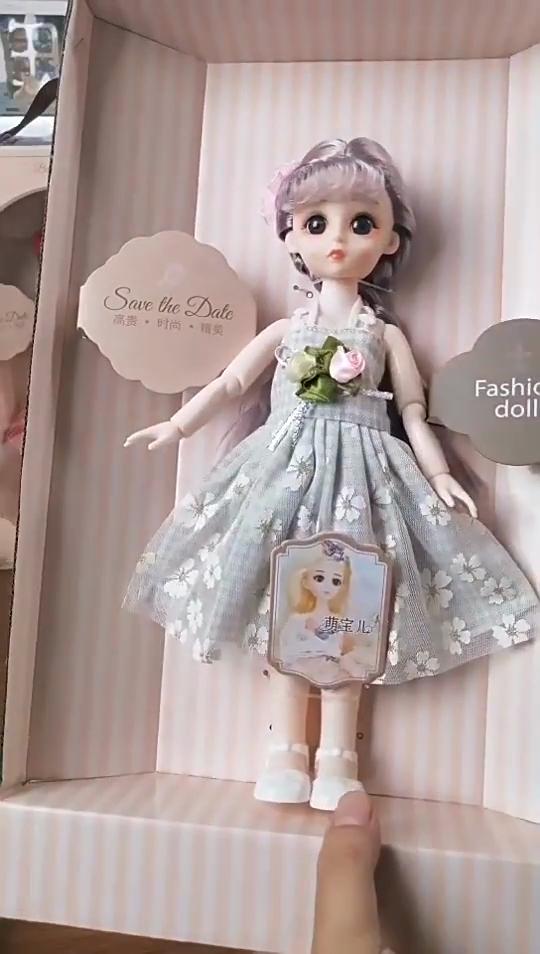 Gift Box Dress Up Doll Toy Gift Box Set Little Girl Girl Gift Girl Toy Princess Doll