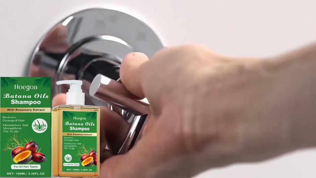 Batanha Hair Care Shampoo: Cleanses the Scalp Gently, Nourishes and Softens the Hair. Rosemary Shampoo