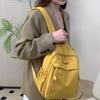 Compact Lightweight Backpack with Multiple Pockets and Front Flap Design for Daily Use and Travel