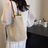 Beach Seaside Vacation Bag Women's Large Capacity Shoulder Bag New Versatile Fashion Shopper Handbag