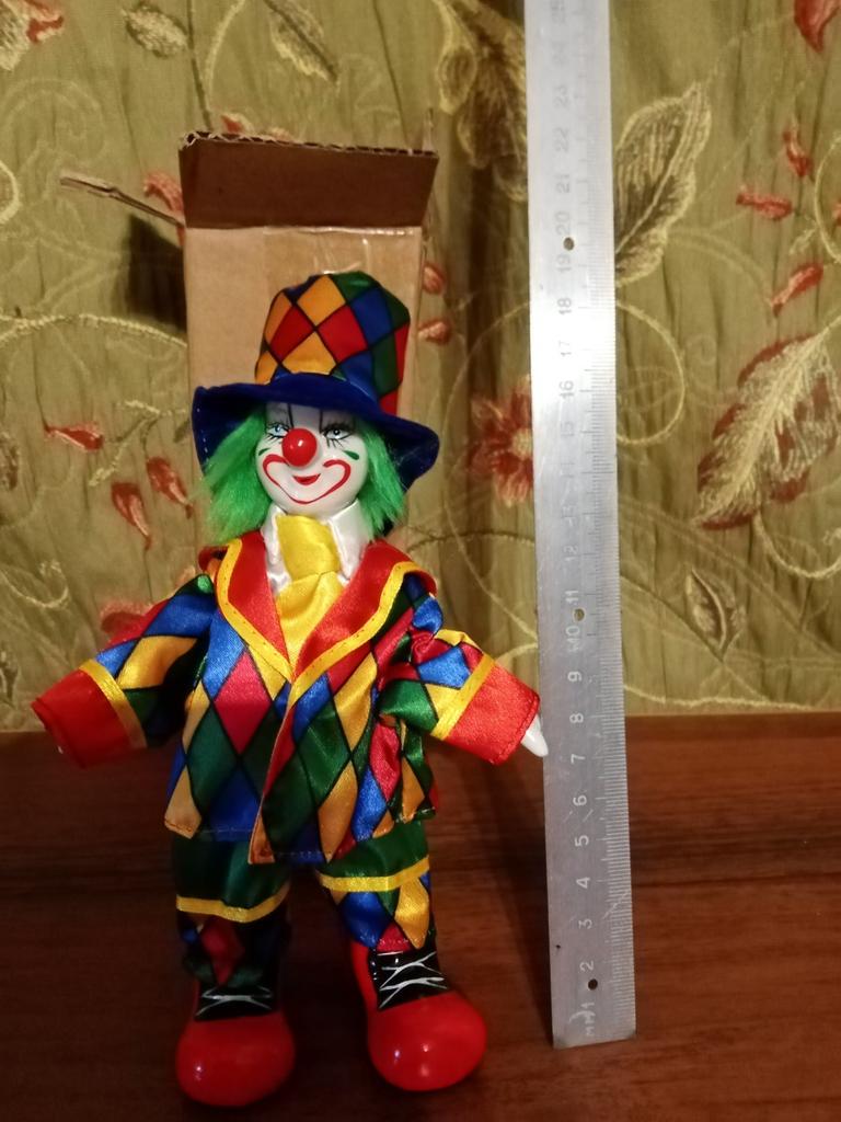 Bambole Di Ceramica Da Collezione Con Bambola Di Da Clown Per Il