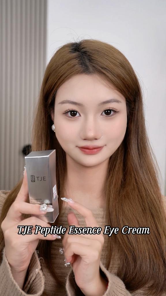 TJE Polypeptide Essence Augencreme 15g Feuchtigkeitsspendendes Lifting, strafft und reduziert feine Linien und Augenringe
