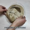 Unisex Summer Double Layer 100% Silk Sun Protection Face Mask UV Protection 3D Breathable Face Cover Eye Corner Protection for Men and Women