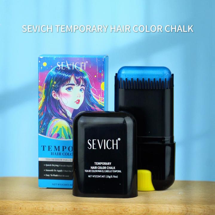 Temporary Hair Dye Stick SEVICH Fashion DIY Hair Coloring Pen One-time Long Lasting Hair Color Chalk Hair Colour Wax Hair Styling Wax 20G