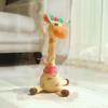 Dancing and Talking Giraffe Toy Repeats What You Say Plush Animal Baby Toy Volume Adjustment Swing Dancing Giraffe Plush Toy