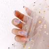 1 Set Nail Art Stamper High Durability Smooth Surface Compact Size Good Elasticity Detachable Wide Application Reusable Clear Nail Stamper