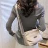 Fashionable Multi-compartment Shoulder Bag Trendy Shopping Messenger Bag Large Capacity Women's Work Backpack Waterproof Nylon Cloth Bag