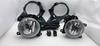 1 set Fog Lights Headlight For Toyota RAV4 2013 2014 2015 Fog Lamp Cover Grill Bezel Front Bumper Fog Light