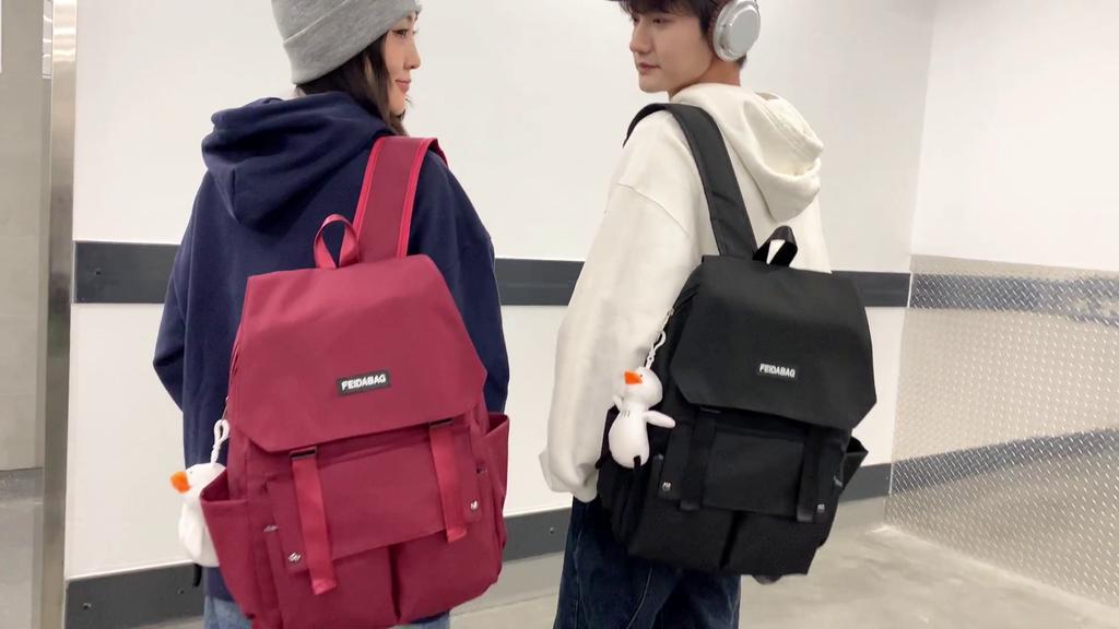 Backpack Unisex Schoolbag For Middle School Students