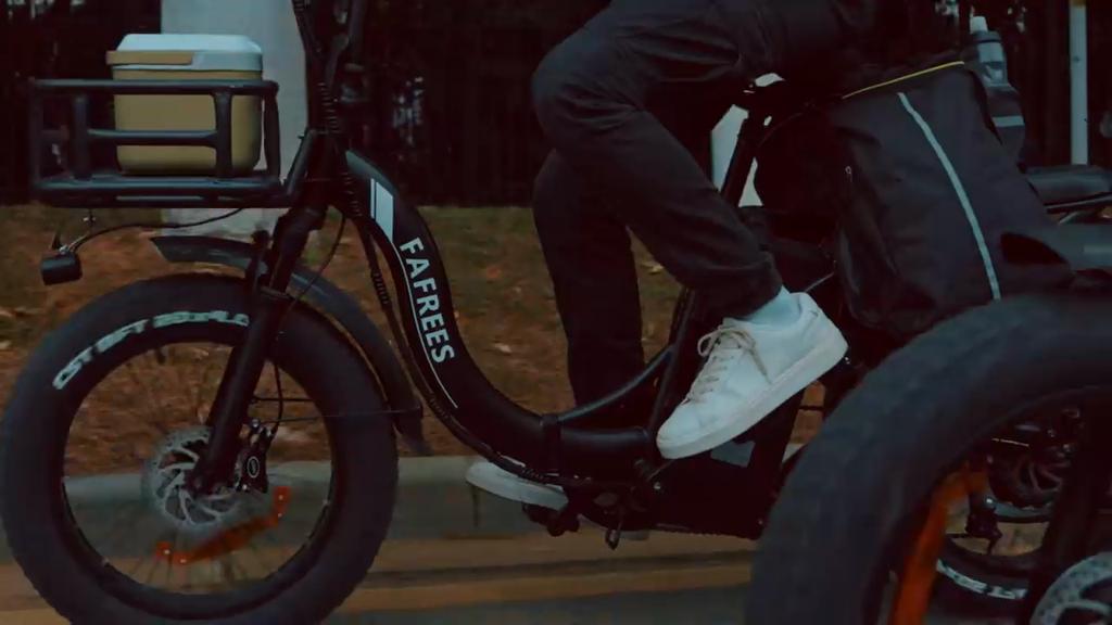 Electric Bicycle Foldable FAFREES 20" 750W Motor Top Speed 45Km/h 48V 30AH Max Range 200Km F20 X-Max