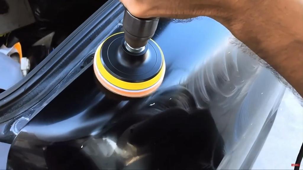 Auto Polierpads Flache Schaumstoff Schwamm Wachspad Set Werkzeug für Autopolierer Puffer Autopflege Polierpads