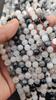 Black Rutile Plain Round Natural Beads, Black Rutile Plain Beads, Black Rutile Smooth Beads, 6mm 8mm 10mm Size, 14-15 Inch Strand Beads.