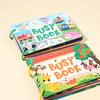 Quiet Book for Kids Dinosaur Animal Sticker Busy Book, Early Learning Educational Toy for Toddlers