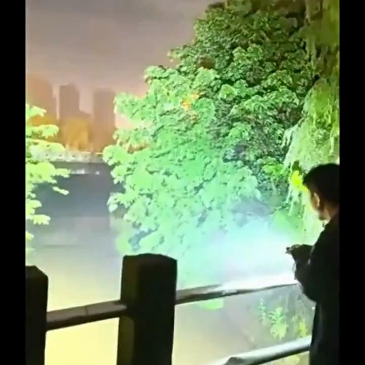 Portable 9 LED Flashlights USB Rechargeable Torch With Pen Clip COB Flashlight Outdoor Fishing Tail Magnetic Work Light