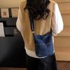 Borsa in Denim da Donna Borsa a Spalla Borsa a Tracolla Borsa per Cellulare