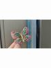 Cross-border Korean Style Fashion Colorful Rhinestone Alloy Plated Butterfly Brooch Animal Brooch Corsage Women's Accessories