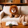 Plush Lion Toy With Pp Cotton Filling For Children Gift And Comfort