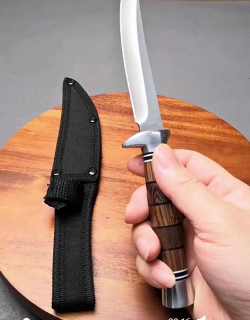 Geschmiedetes 5Cr15Mov Edelstahl Kochmesser Camping Serbisches Messer Küche Metzger Ausbeinmesser