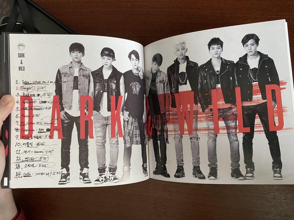 BTS DARK & WILD & PROOF アルバムセット BTS DARK & WILD (Первый полноценный альбом) – купить по