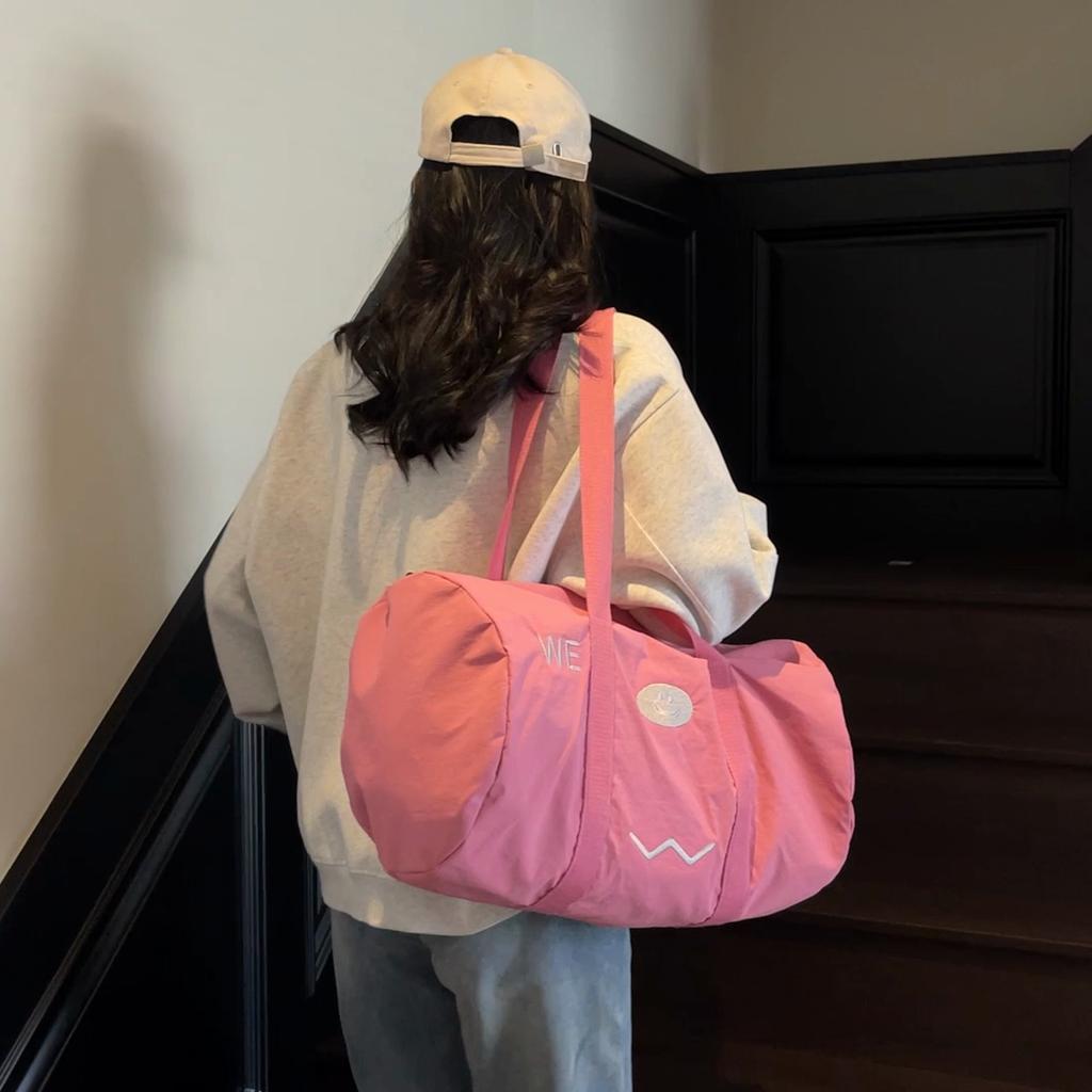 Large Capacity Travel Bag Women Fitness Bag Storage Bag Shoulder Bag Yoga Bag