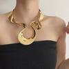 Draweye Iperbole Collane Irregolari per Donna Stile Punk Collane Choker Vintage Gioielli Moda Hiphop Collari Per Donna