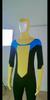 Invincible Cosplay Costume Jumpsuit Space Cotton Polyester Polypropylene