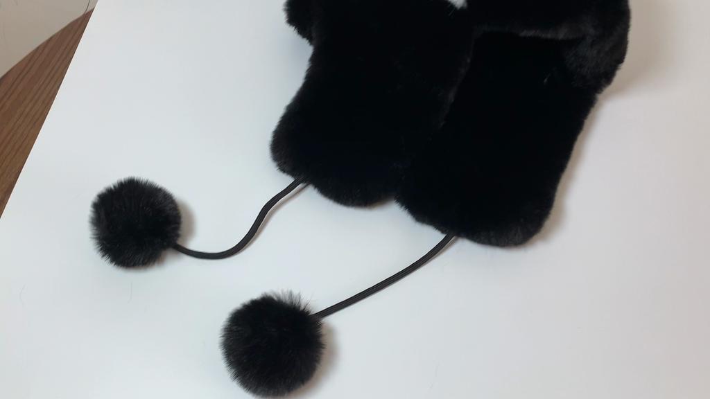 Russian Winter Keep Warm Hats Girls Lovely Faux Rabbit Fur Bomber Hat Thick Style Quality Women Outdoor Ear Protection Caps