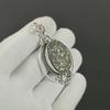 Pyrite Druzy Gemstone Handmade 925 Sterling Silver Pendant, Antique Natural Pyrite Druzy Pendant, Women's Jewelry, Unisex Pendant For Her
