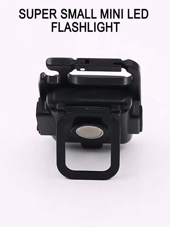 Super Bright Mini COB Keychain Flashlight Portable Charging Torch Camping Lights with Magnet 3 Lighting Modes For Work Lamp