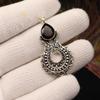 Black Onyx Gemstone 925 Sterling Silver Women Jewelry Elegant Pendant 1.8" For Thanksgiving/Anniversary Gift CP-45-18