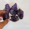 CERTIFIED 36 Ct Natural Uncut Rough Sapphire Purple Loose Gemstone