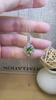 S925 Sterling Silver Necklace Women's Natural Crystal Stone Topaz Pendant Light Luxury Color Treasure High-end Clavicle Chain
