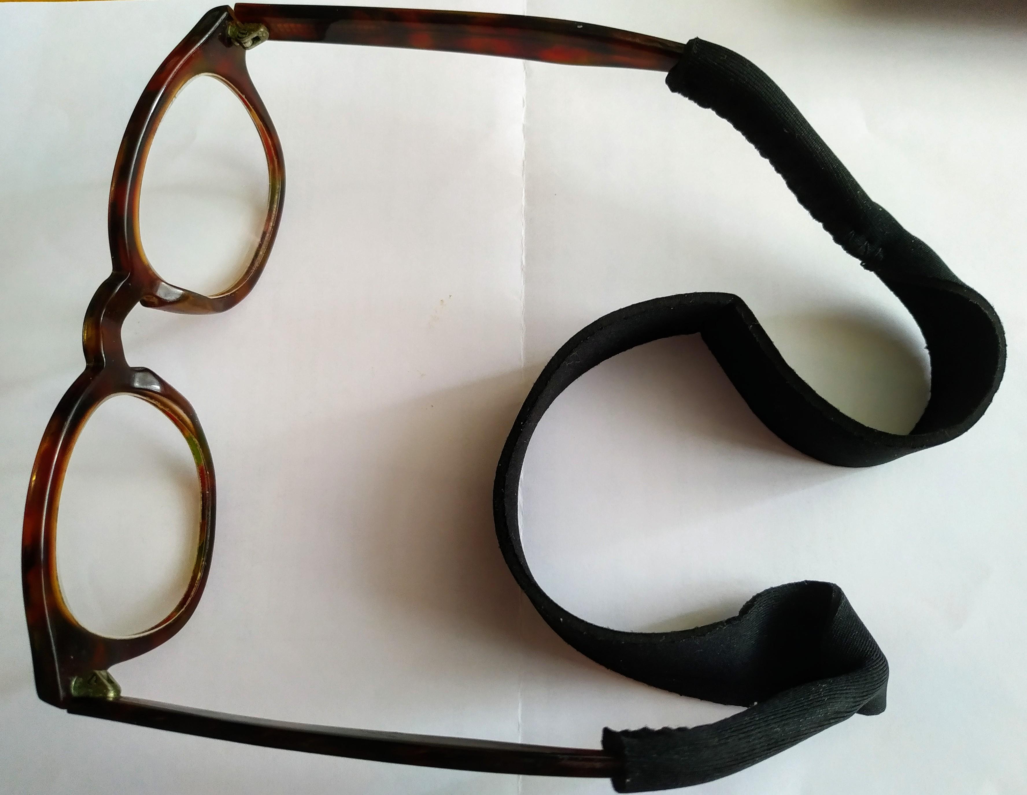 Sports Silicone Antislip Eye Glasses Strap Elastic Sunglasses Band