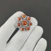 Natural Carnelian Gemstone Handmade 925 Sterling Silver Ring - Bohemian Jewelry Ring - Handmade Boho Jewelry for Women & Men, Party Wear Gifts