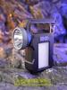 Multi Functional LED Solar Camping Light, Rechargeable Searchlight,can Be Hung,with Side Lights,suitable for Outdoor Hiking and Camping,power Outage