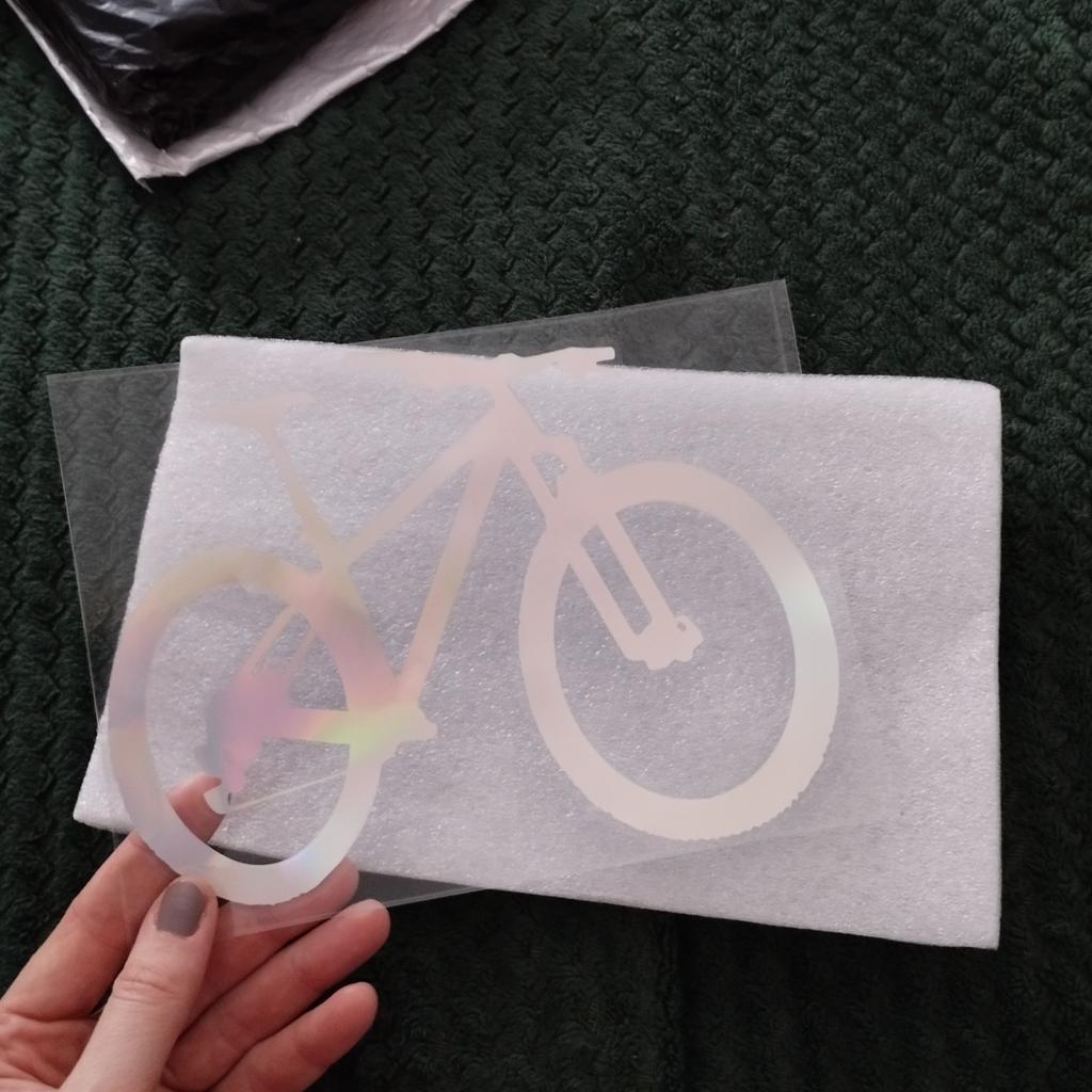 Adesivo Protettivo In Vinile Gigante Per Braccio E Pedivella E-Bike - Decalcomania Nera Opaca